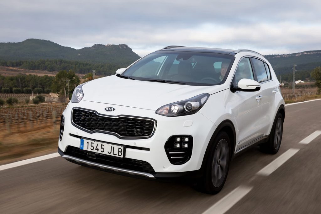 The fourth-generation Kia Sportage was sold in the UK from 2016.